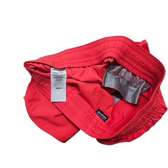 Patagonia Women's Light & Variable Board Short 2.5" Shock Pink Shorts Size 2 - Picture 8 of 8